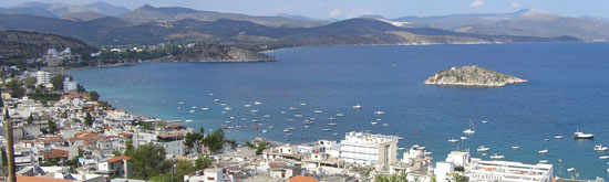 Villa Dora, Tolo, Argolida - View of Tolo 